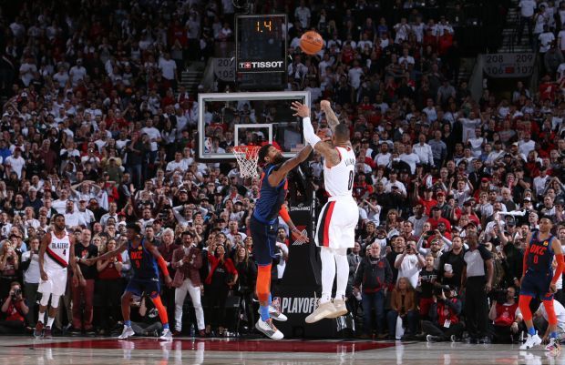 山西队绝杀骑士，利拉德关键制胜